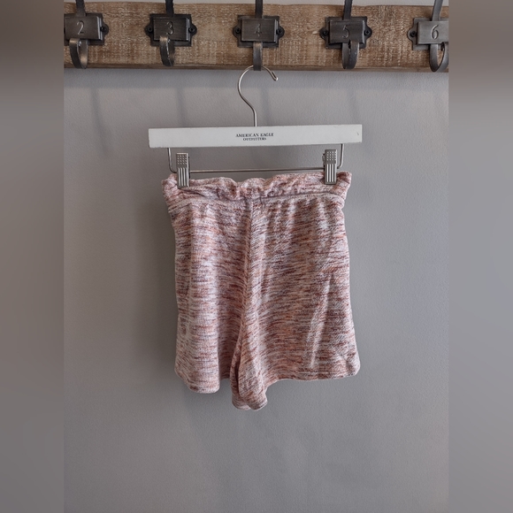 Aerie Soft Lounge Shorts In Orange/Multi Size XS - Picture 3 of 5